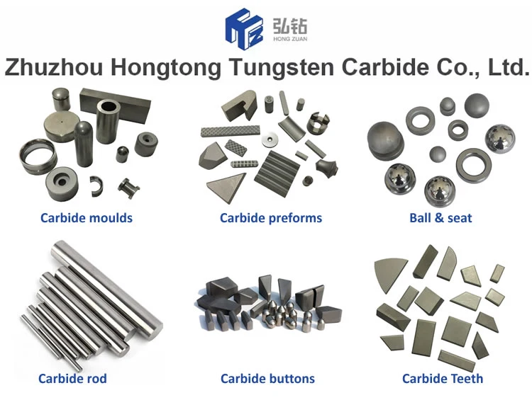 Tungsten Carbide Tiles for Ploughs Wear Parts