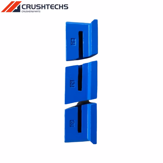 Set di punte in carburo di tungsteno per materiali di consumo per frantoio B7150se B9100se VSI